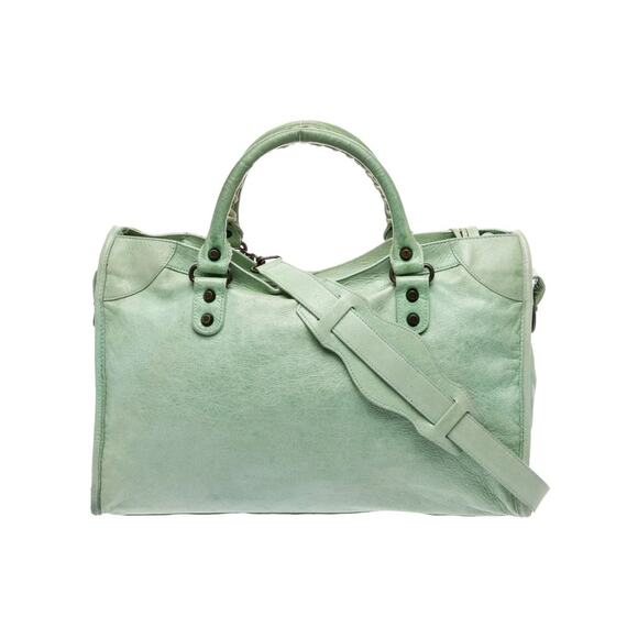 BALENCIAGA Rare Mint Classic City Leather 2-way Shoulder bag y2k Olsen